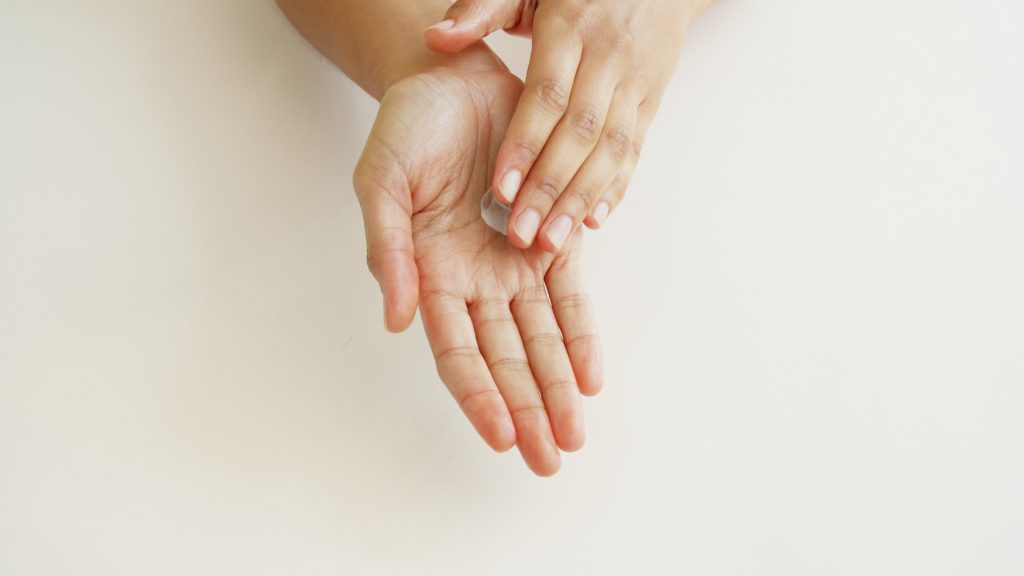 Step 6 nourish hands